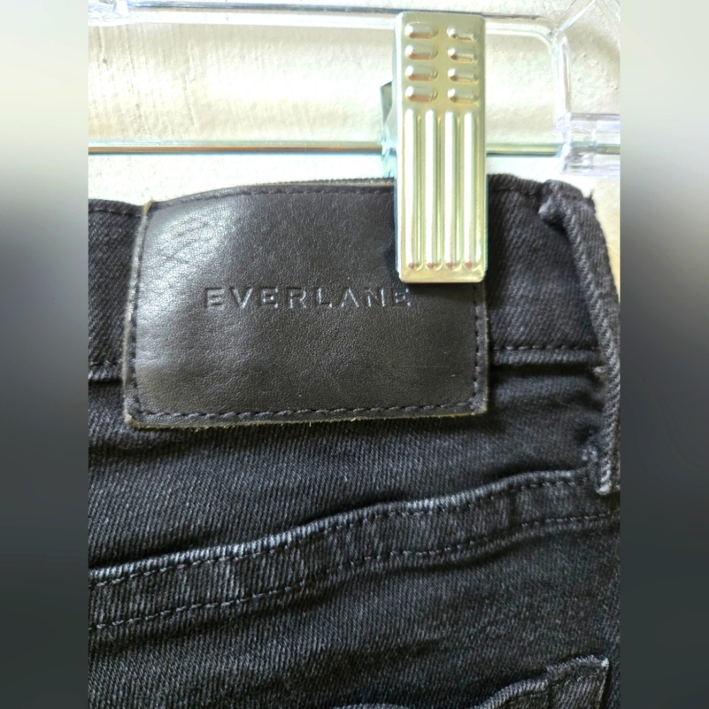 Everlane Normcore Classic Black Women's Skinny Leg Jeans 24 Regular - Picture 4 of 10